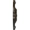 Ekena Millwork Hamilton Ceiling Medallion (Fits Canopies up to 3 3/4"), 17 3/8"OD x 1 3/4"P, Stone Hearth CM17HASHF - alternate 2